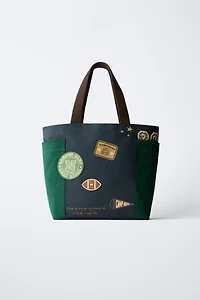 PATCH SHOPPER BAG