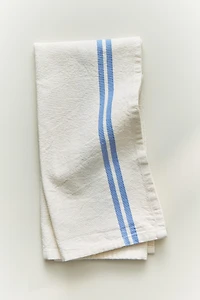 STRIPED COTTON TEA TOWEL