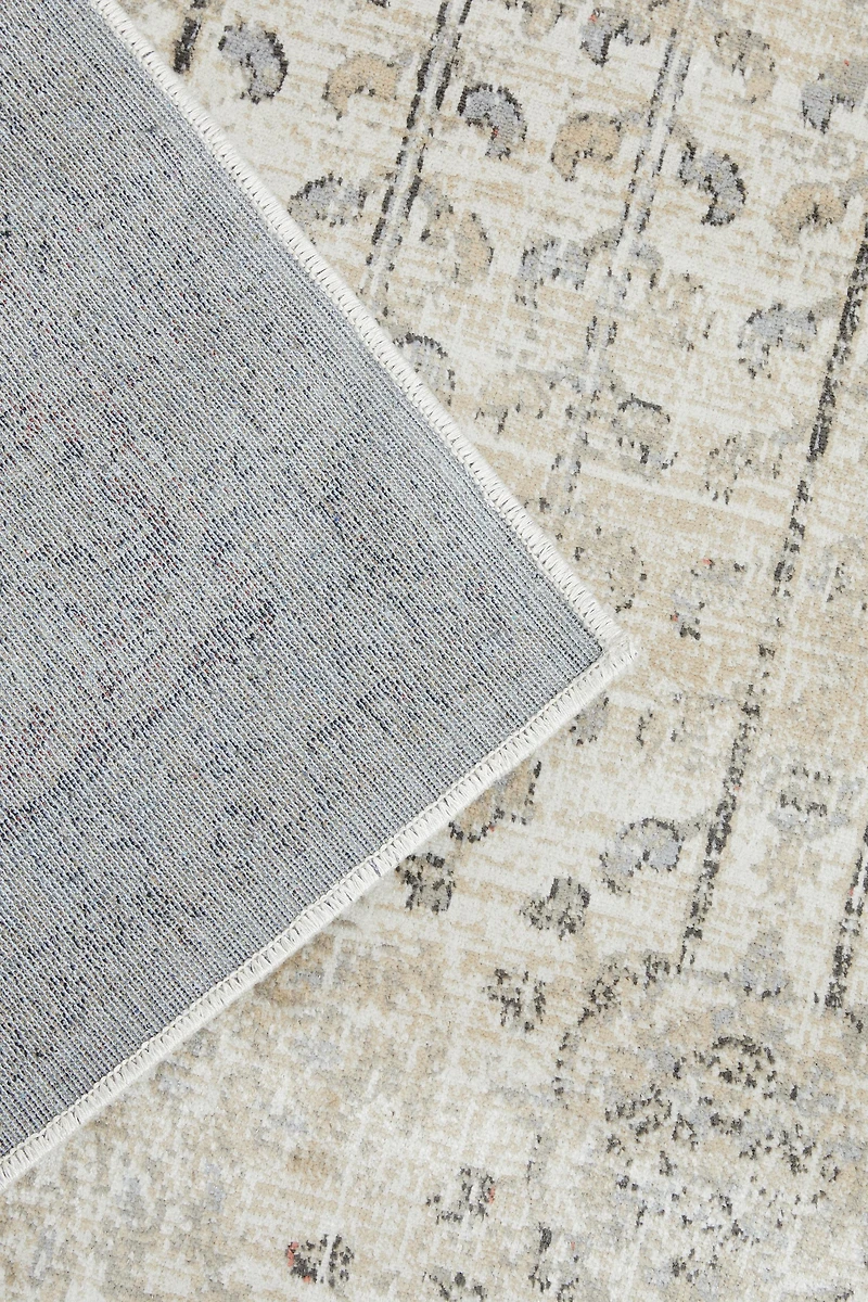 RECTANGULAR VINTAGE-EFFECT RUG