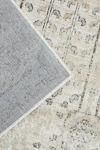 RECTANGULAR VINTAGE-EFFECT RUG