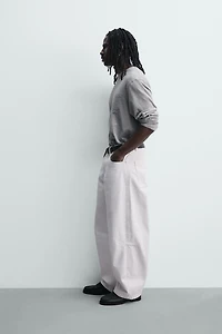 BARREL FIT PANTS