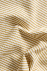 LOT DE 2 SERVIETTES DE TABLE RAYURES BORD ONDULÉ