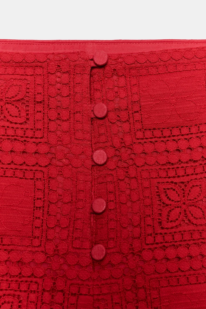 GUIPURE LACE SHORTS