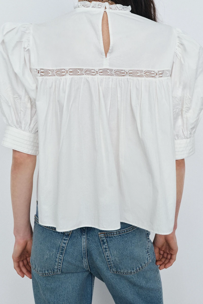 EMBROIDERED SHIRT ZW COLLECTION