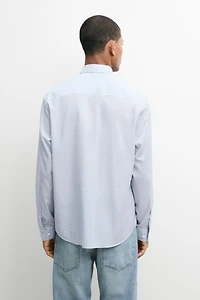 100% cotton regular fit gingham check shirt