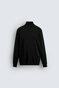 BASIC HIGH NECK SWEATER