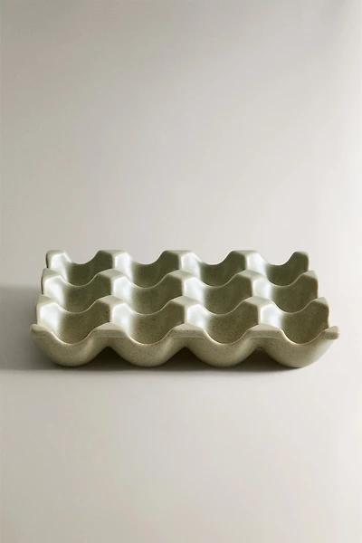 STONEWARE EGG CUP 12