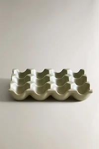 STONEWARE EGG CUP 12