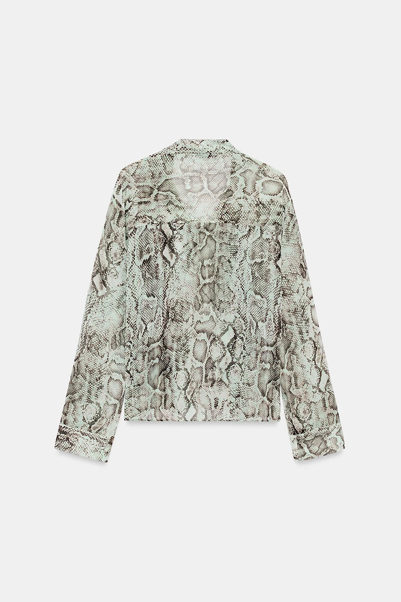 ANIMAL PRINT SHIRT