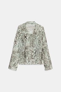 ANIMAL PRINT SHIRT