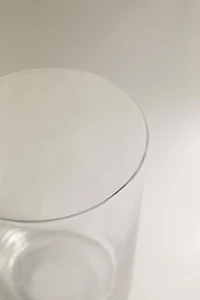SET OF TALL GLASS TUMBLERS (SET OF 4