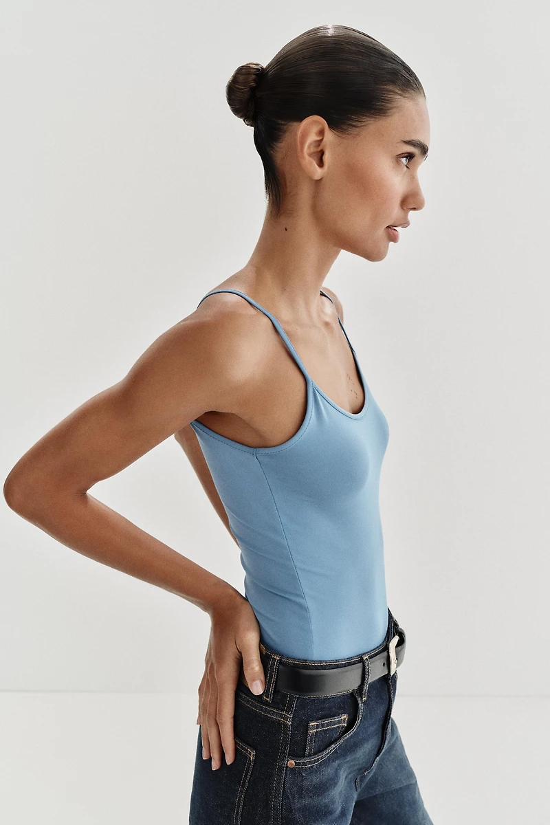 POLYAMIDE STRAPPY TOP