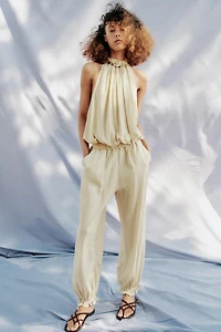 ELASTIC WAIST PANTS