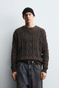 CABLE KNIT JUMPER