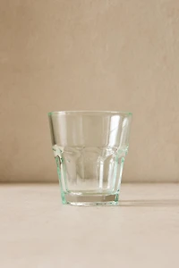 VERRE EN VERRE RECYCLABLE RELIEF