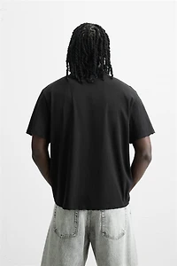 IRREGULAR TEXTURED T-SHIRT