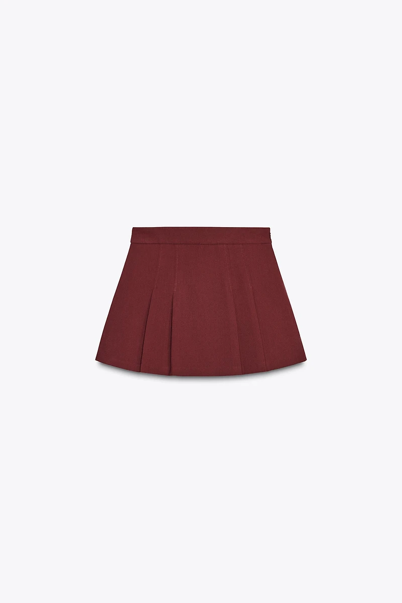 JUPE-PANTALON À PLIS