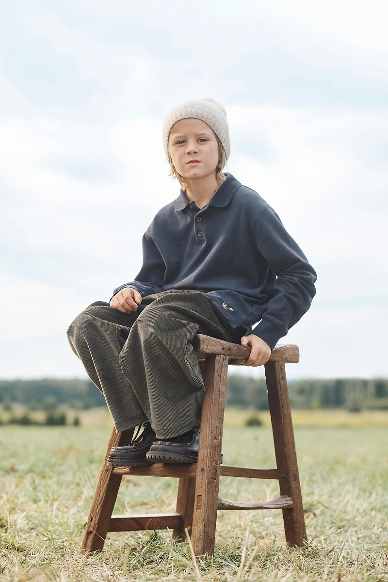 EMBROIDERED FOX PIQUÉ POLO LIMITED EDITION