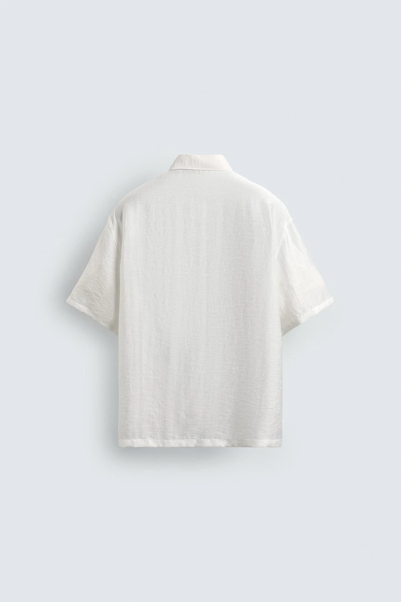 CHEMISE JACQUARD IRRÉGULIER