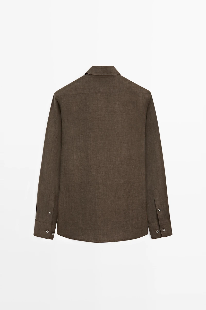 100% linen shirt