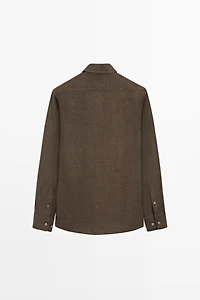 100% linen shirt