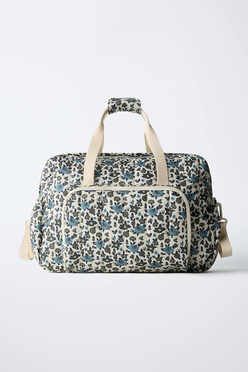 FLORAL MATERNITY BAG