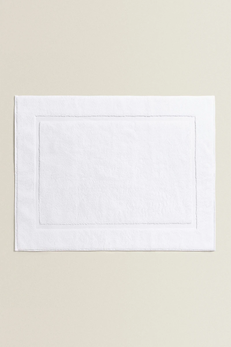 TAPIS DE BAIN TISSU BOUCLÉ DOUX ANTIDÉRAPANT