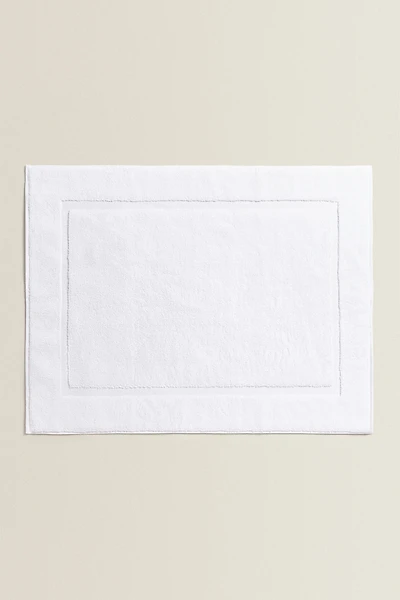 TAPIS DE BAIN TISSU BOUCLÉ DOUX ANTIDÉRAPANT