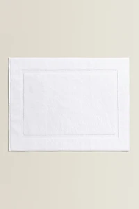 TAPIS DE BAIN TISSU BOUCLÉ DOUX ANTIDÉRAPANT