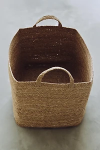 RECTANGULAR SEAGRASS BASKET