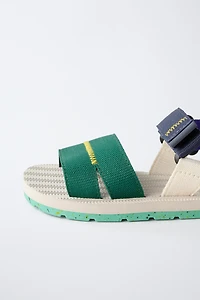 COLOR TECHNICAL SANDALS