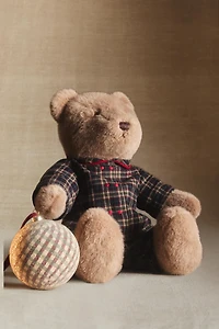 CHILDREN'S CHRISTMAS BEAR PLUSH TOY (38 CM)