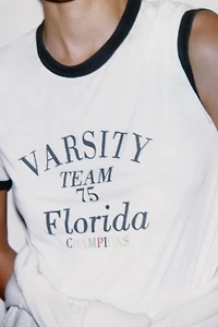 FLAMÉ TEXT T-SHIRT
