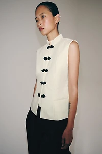 ZW COLLECTION TAILORED VEST