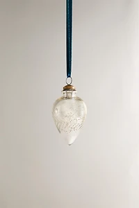 FLORAL DROP CHRISTMAS TREE ORNAMENT
