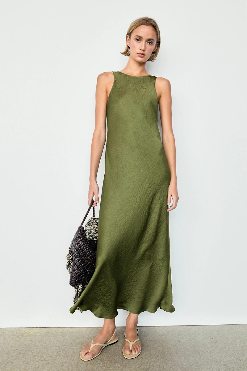 Flowing midi dress