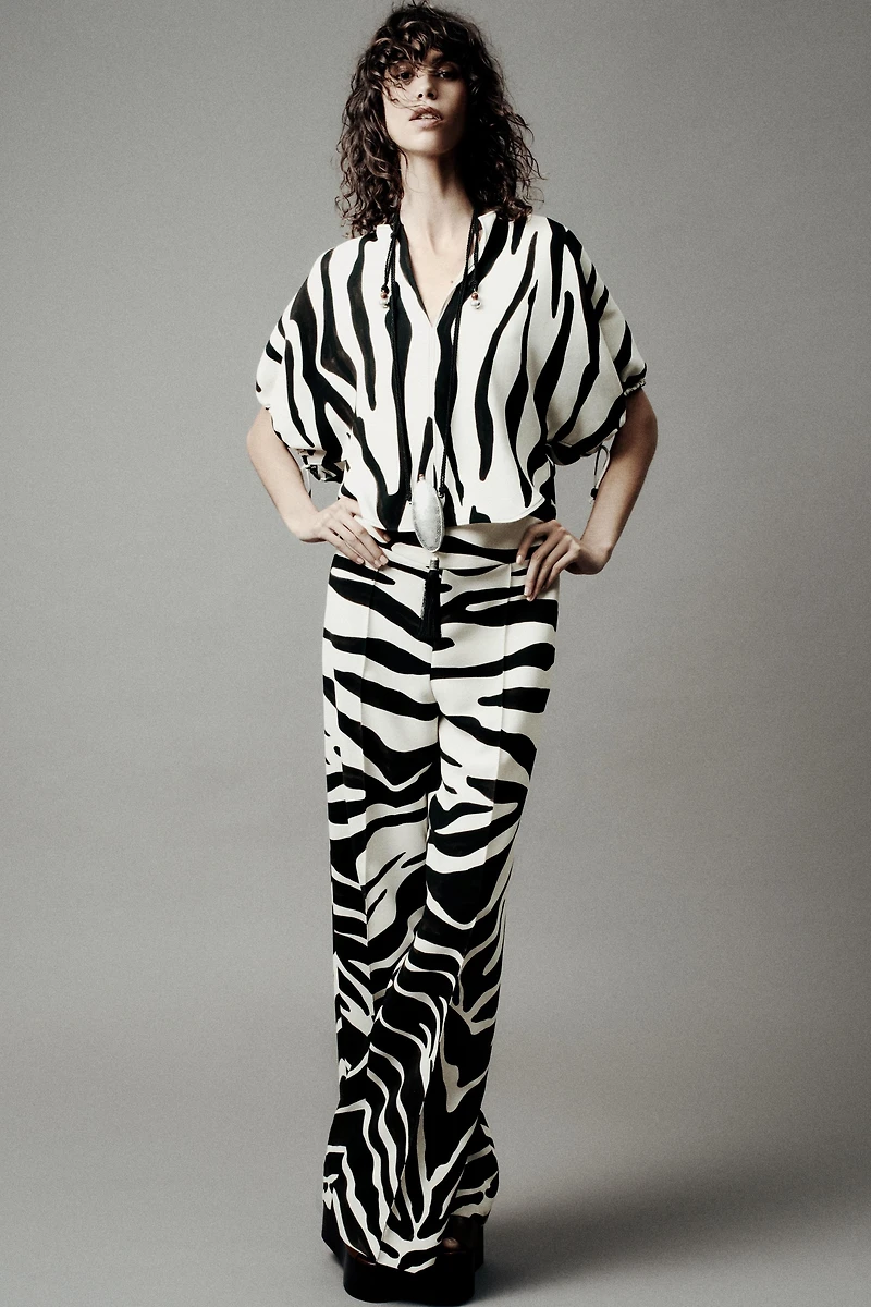 ZW COLLECTION ANIMAL PRINT TOP