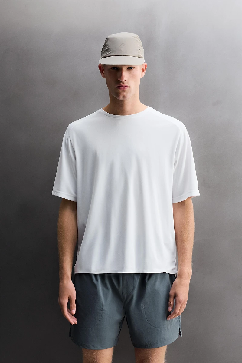 T-SHIRT TECHNIQUE STRUCTURE PIQUÉ