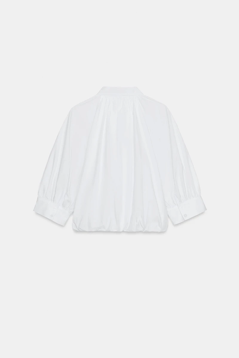 CHEMISE À MANCHES BOUFFANTES ZW COLLECTION