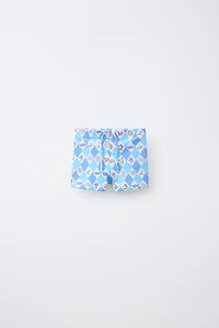 2-6 YEARS / CIRCUS PRINT SWIM TRUNKS
