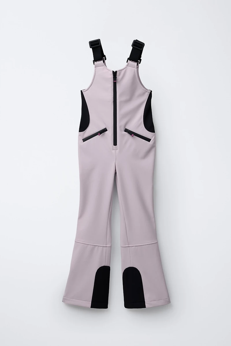 WATER RESISTANT AND WINDPROOF BIB OVERALLS RECCO® SYSTEM SKI COLLECTION