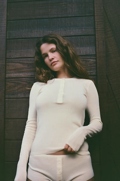 COTTON BUTTON T-SHIRT