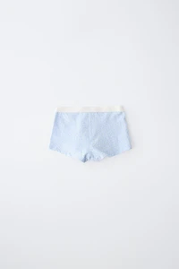 9-14 ANS/ LOT DE DEUX BOXERS À FLEURS