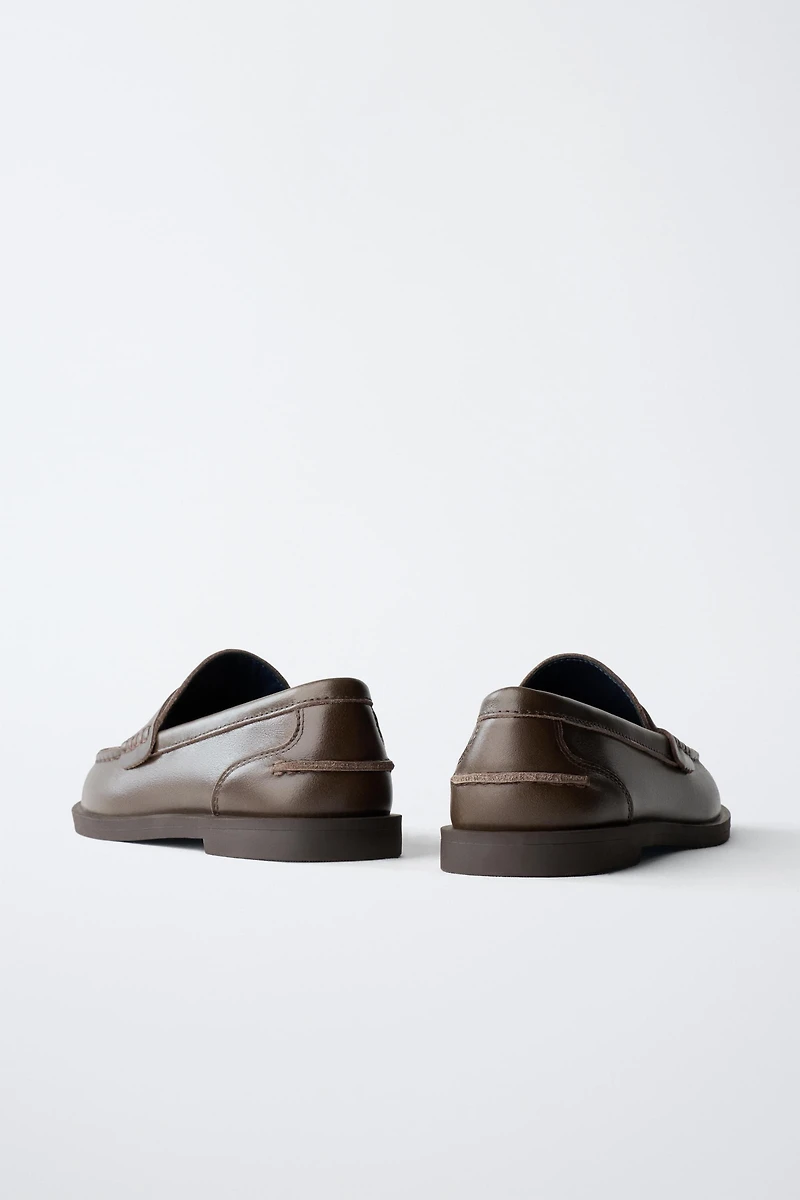 MOCASSINS EN CUIR CHAMPION ® X ZARA
