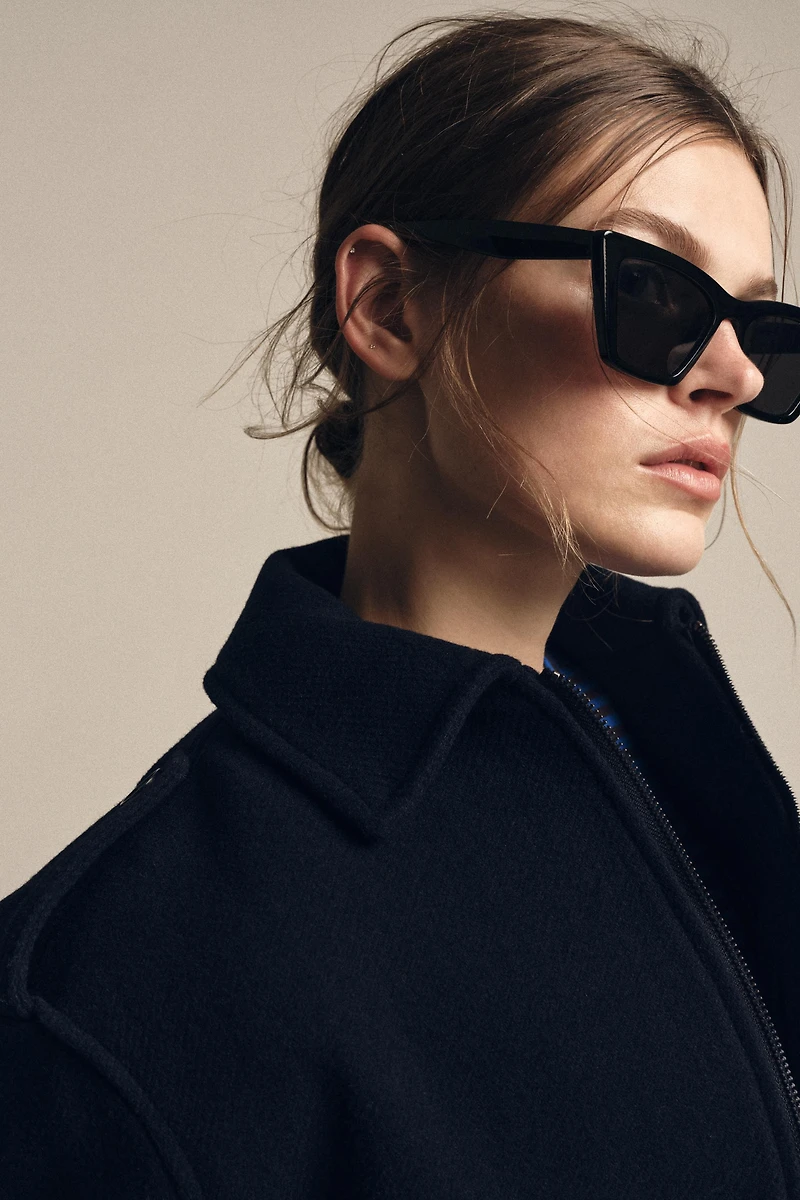 VESTE AVEC LAINE ZW COLLECTION