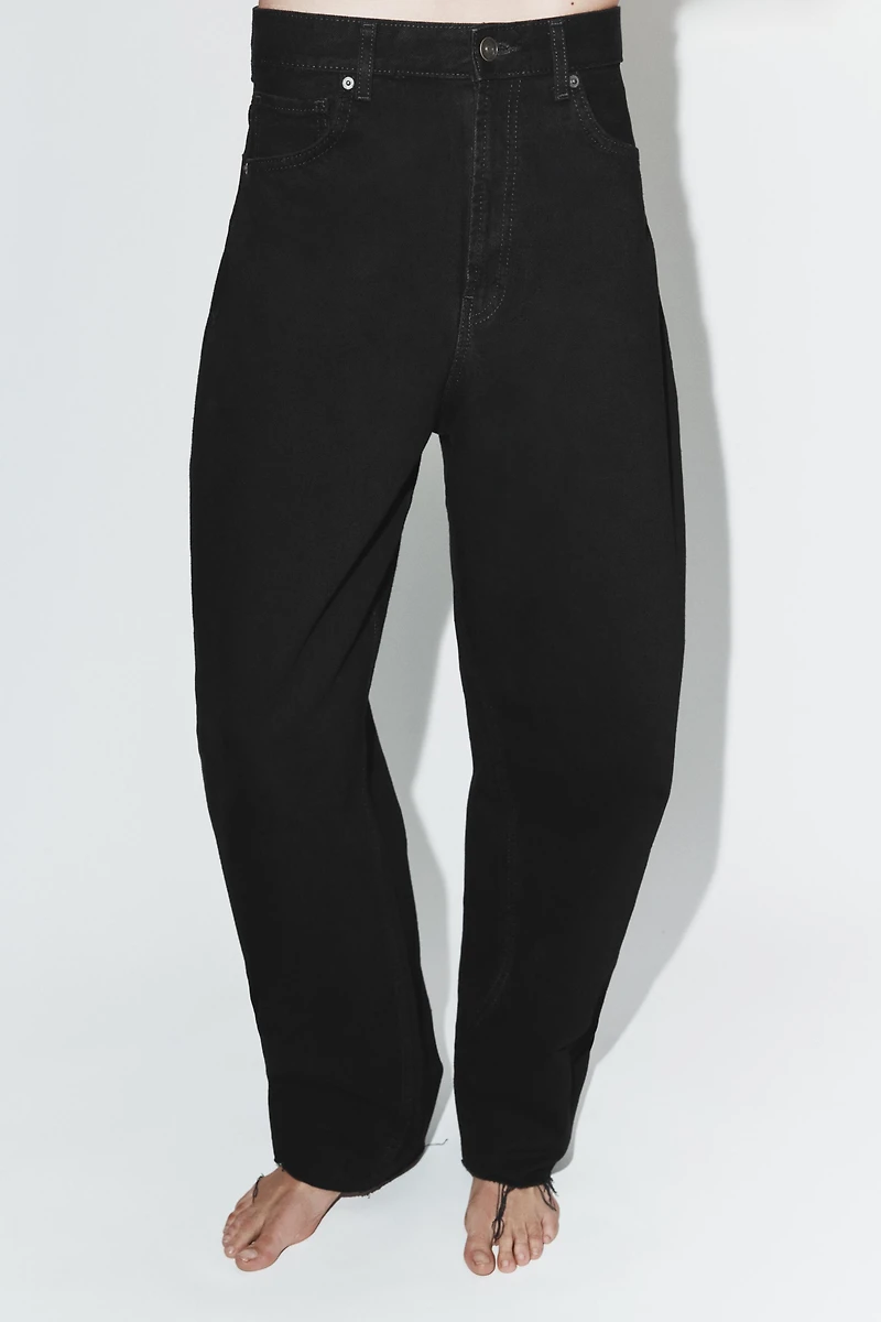 TRF BARREL HIGH WAIST JEANS