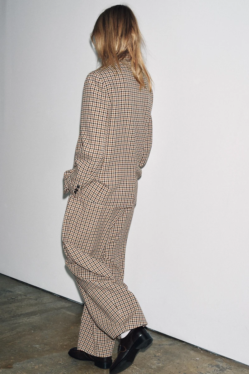 ZW COLLECTION PLAID PANTS