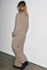 ZW COLLECTION PLAID PANTS