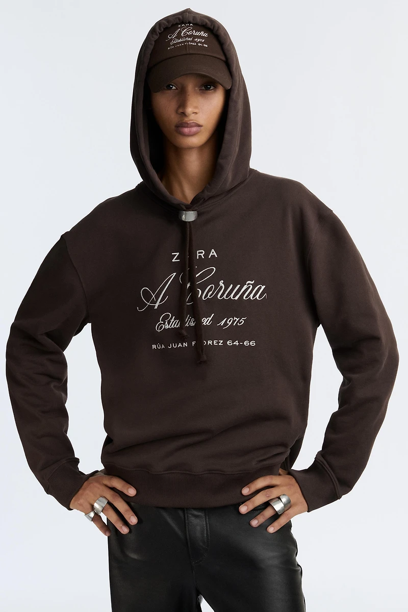 50TH ANNIVERSARY EMBROIDERED HOODIE SWEATSHIRT