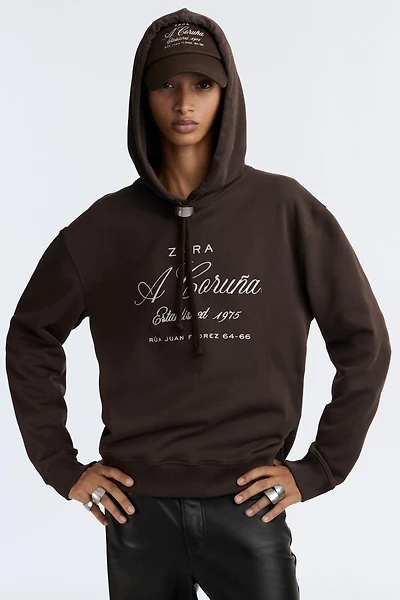 50TH ANNIVERSARY EMBROIDERED HOODIE SWEATSHIRT